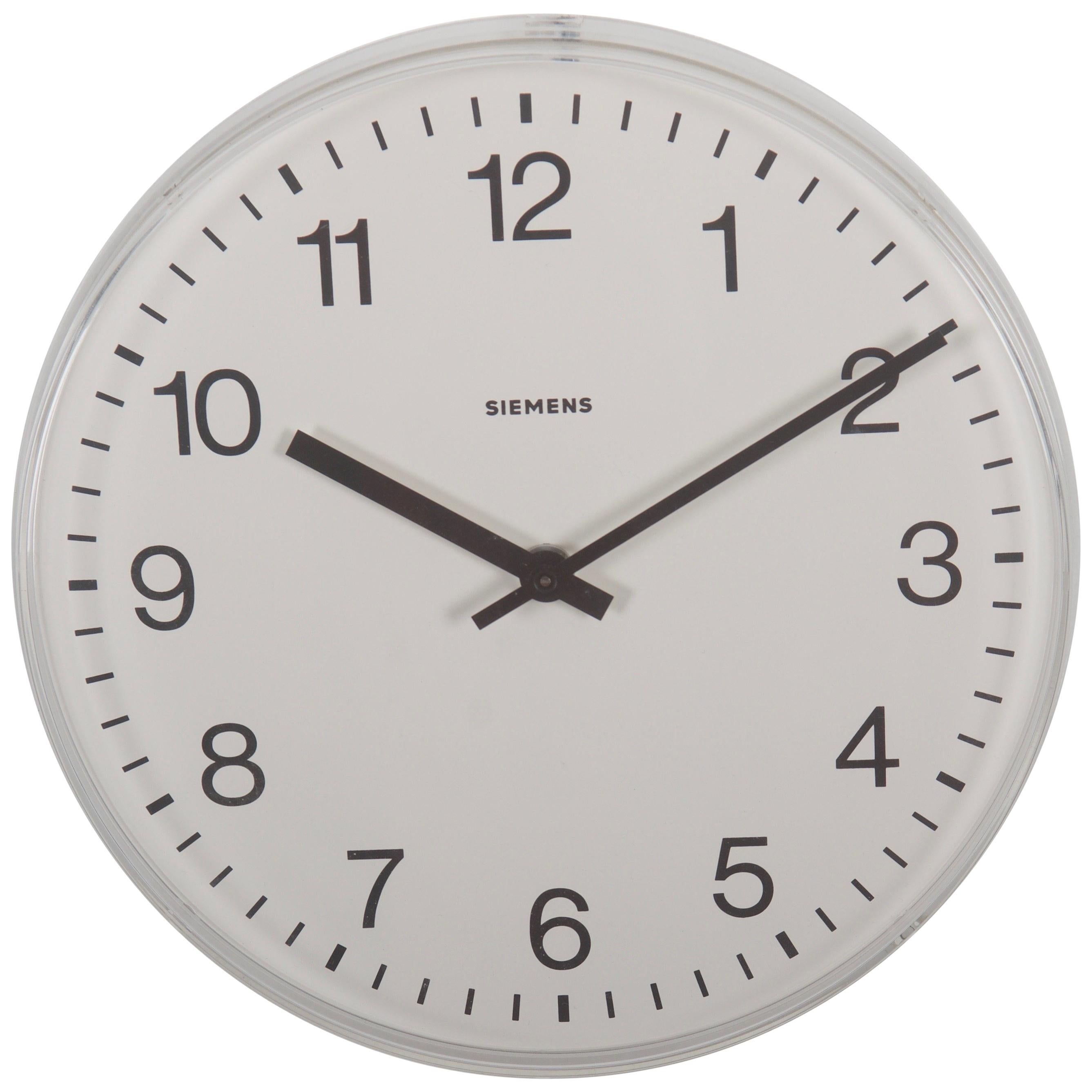 Siemens Factory, Workshop or Train Station Clock