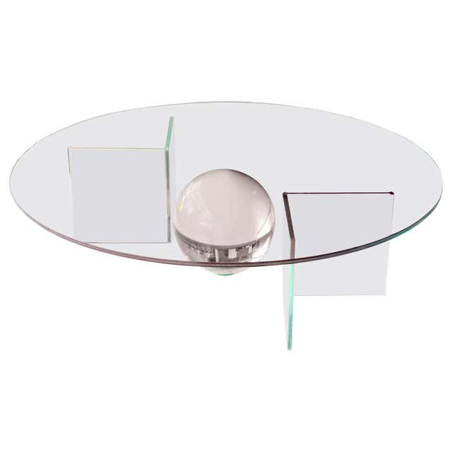 Color Dial Table in Glass and Color Sublimated Glass For Sale at 1stDibs