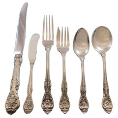 King Edward by Gorham Sterling Silver Flatware Set for 12 Service 86 Pieces