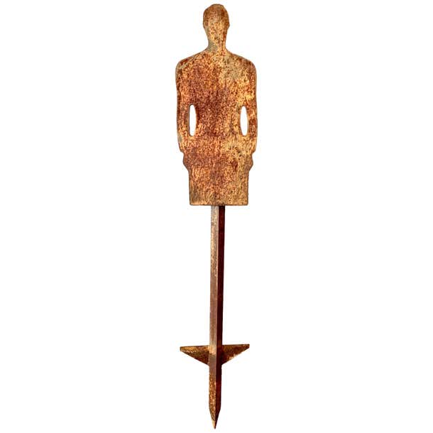 Target Statue Figural Shooting Target For Sale at 1stDibs | figurative sculpture target