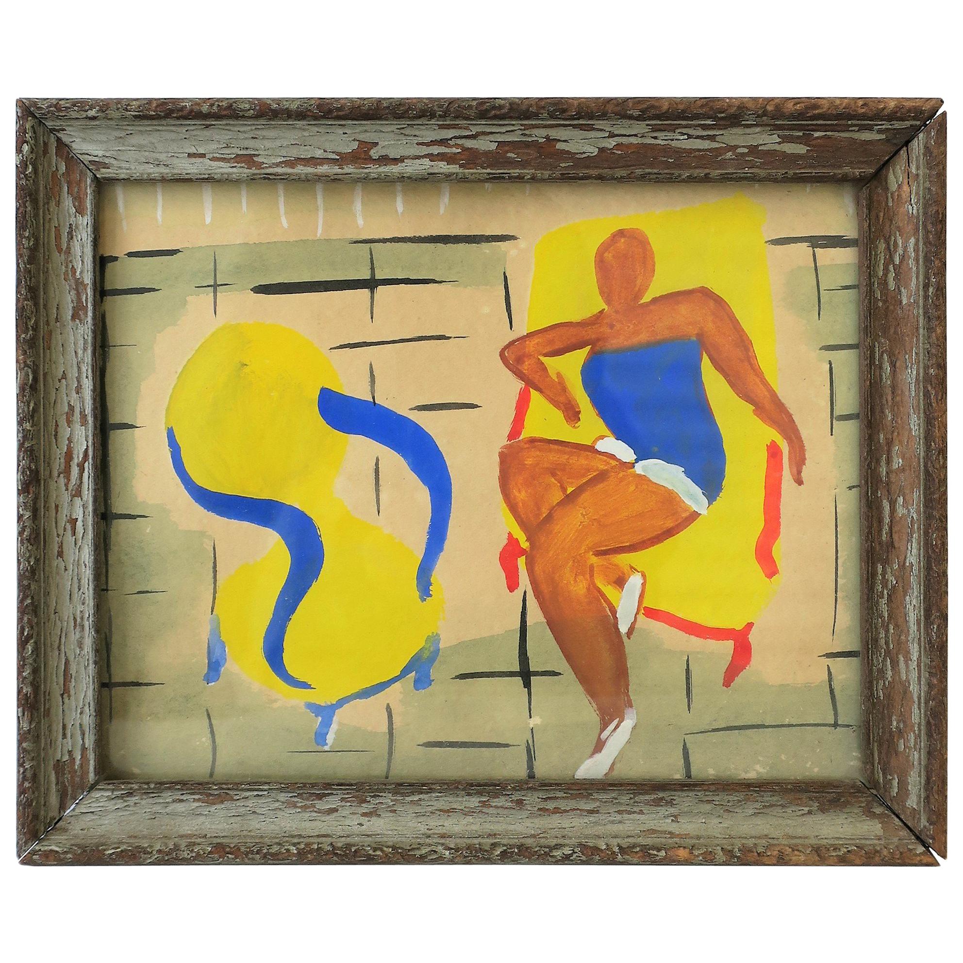 Artwork Painting 'after' Matisse, circa Early 20th Century For Sale