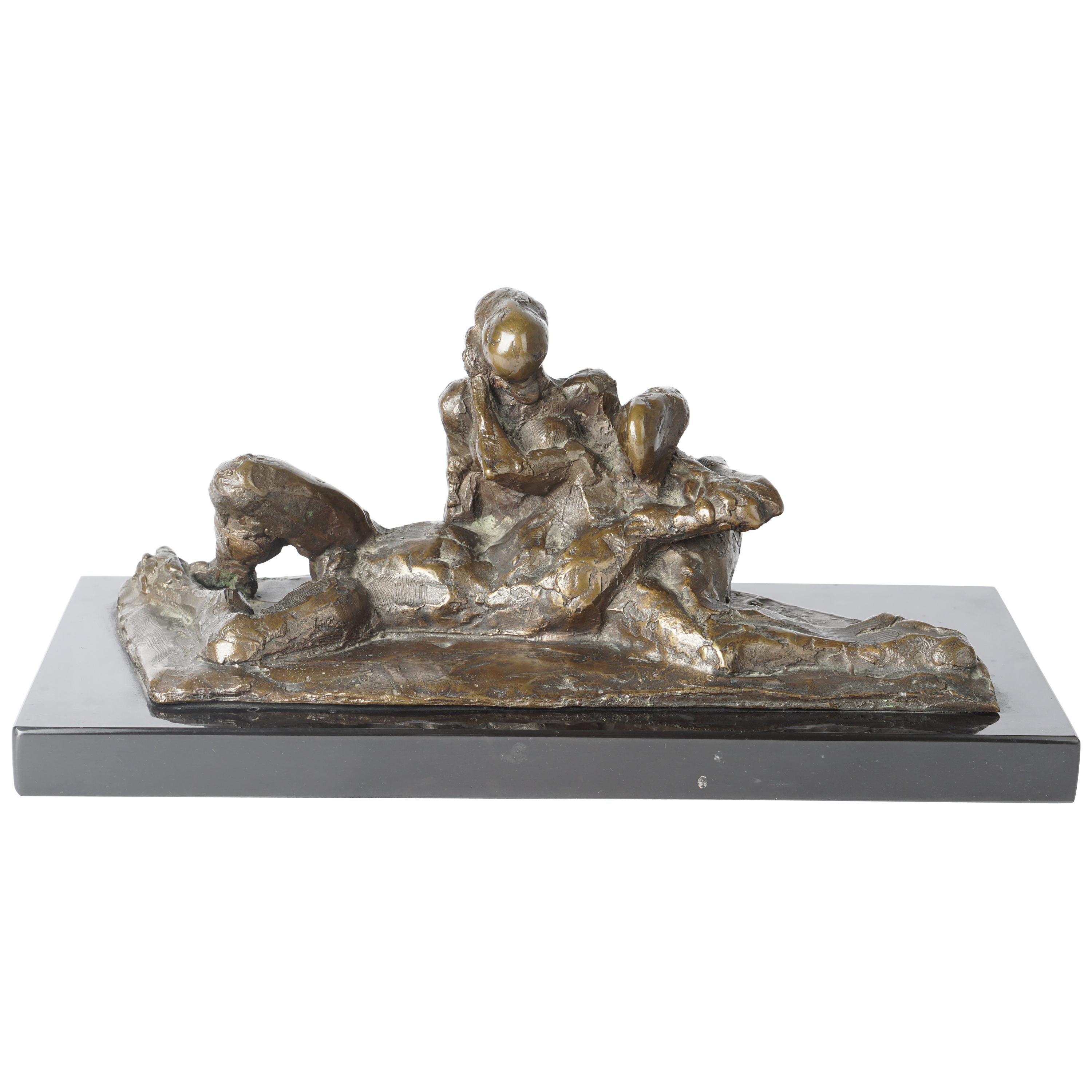 Figurative Bronze Sculpture For Sale