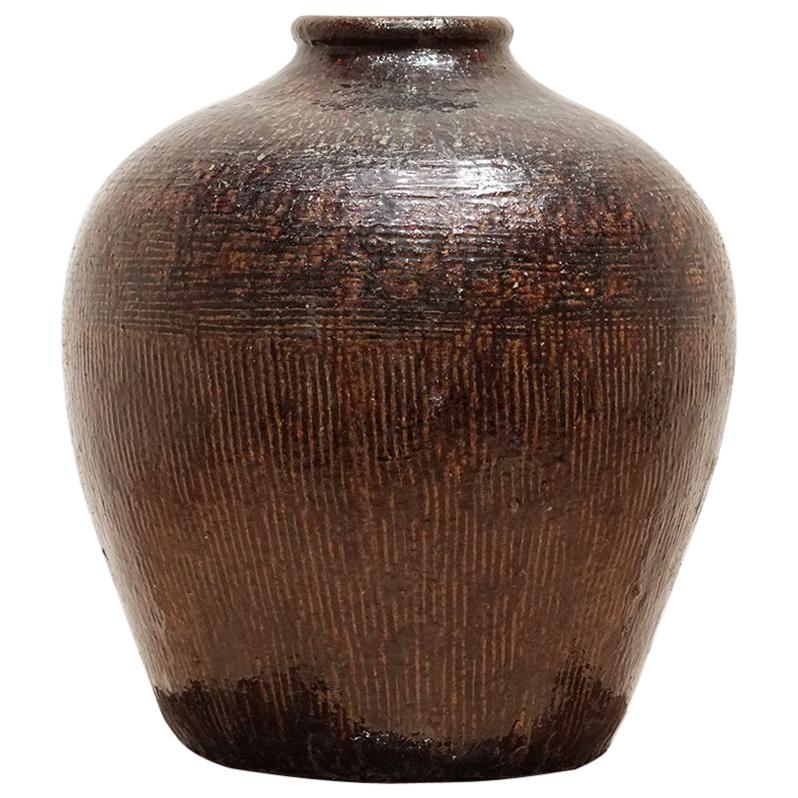 Antique Chinese Storage Jar For Sale