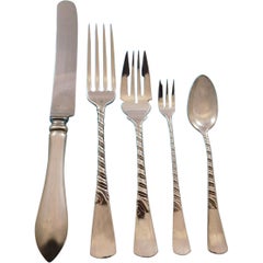 Colonial by Gorham Sterling Silver Flatware Set 12 Service Dinner
