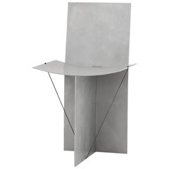 Equilibrium Chair in Aluminum and Stainless Steel by Guglielmo Poletti