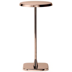 Ghidini 1961 Opera Small Round Table in Stainless Steel by Richard Hutten