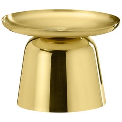 Ghidini 1961 Wide Flirt Collection Vase in Brass by Noè Duchaufour-Lawrence