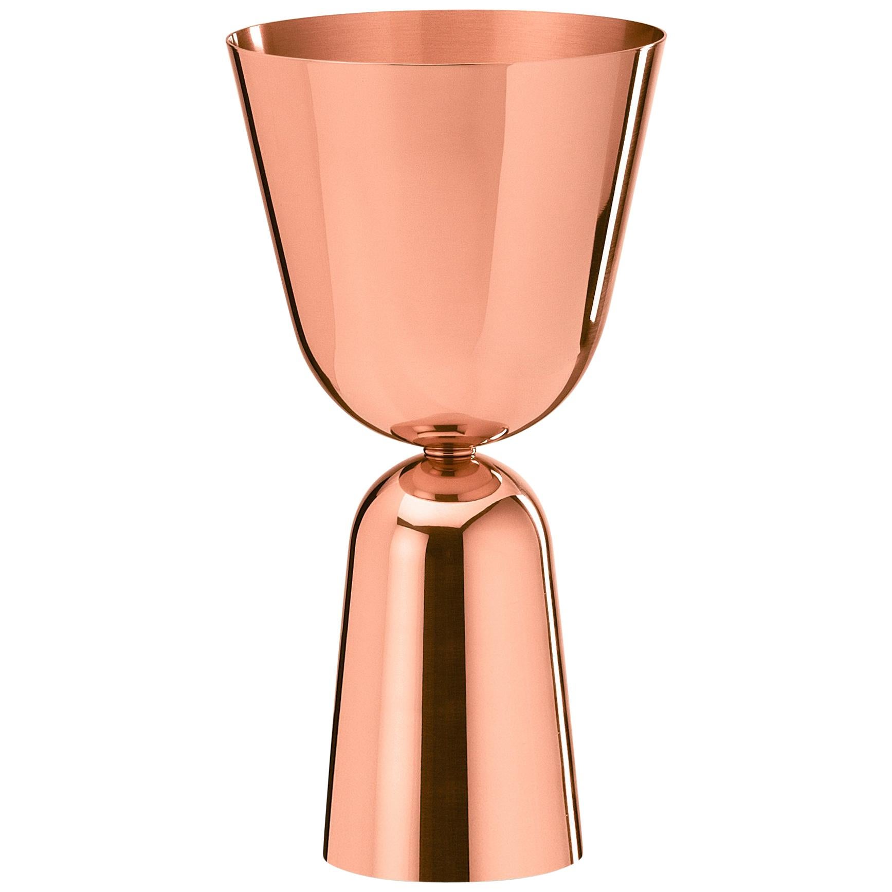 Ghidini 1961 Tall Flirt Collection Vase in Copper by Noè Duchaufour-Lawrence For Sale