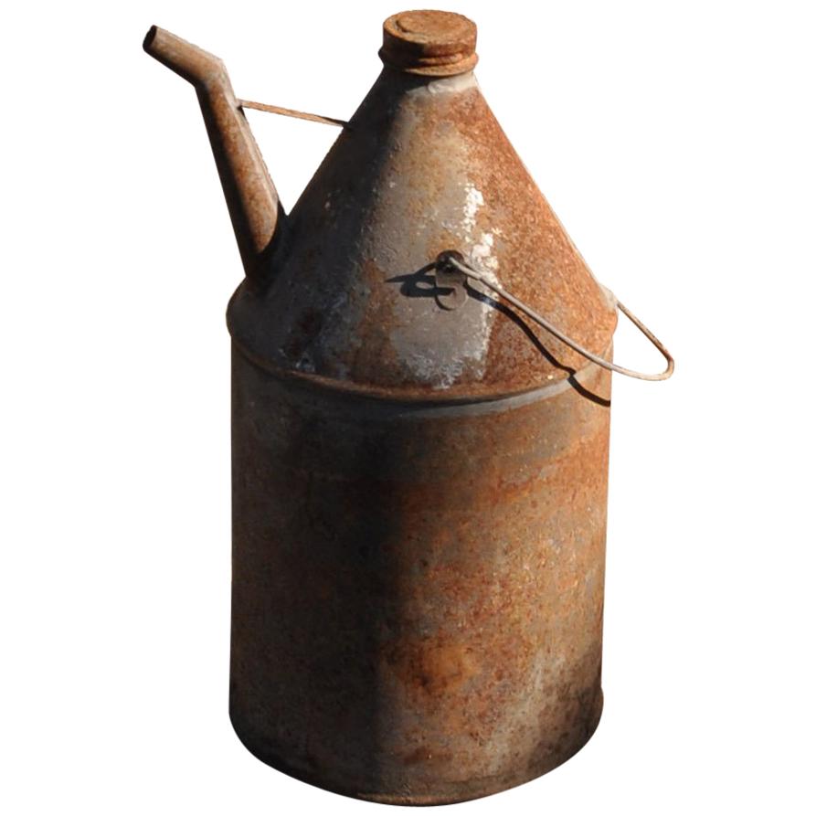 Vintage Oil Bin from Hungary, circa 1940s For Sale
