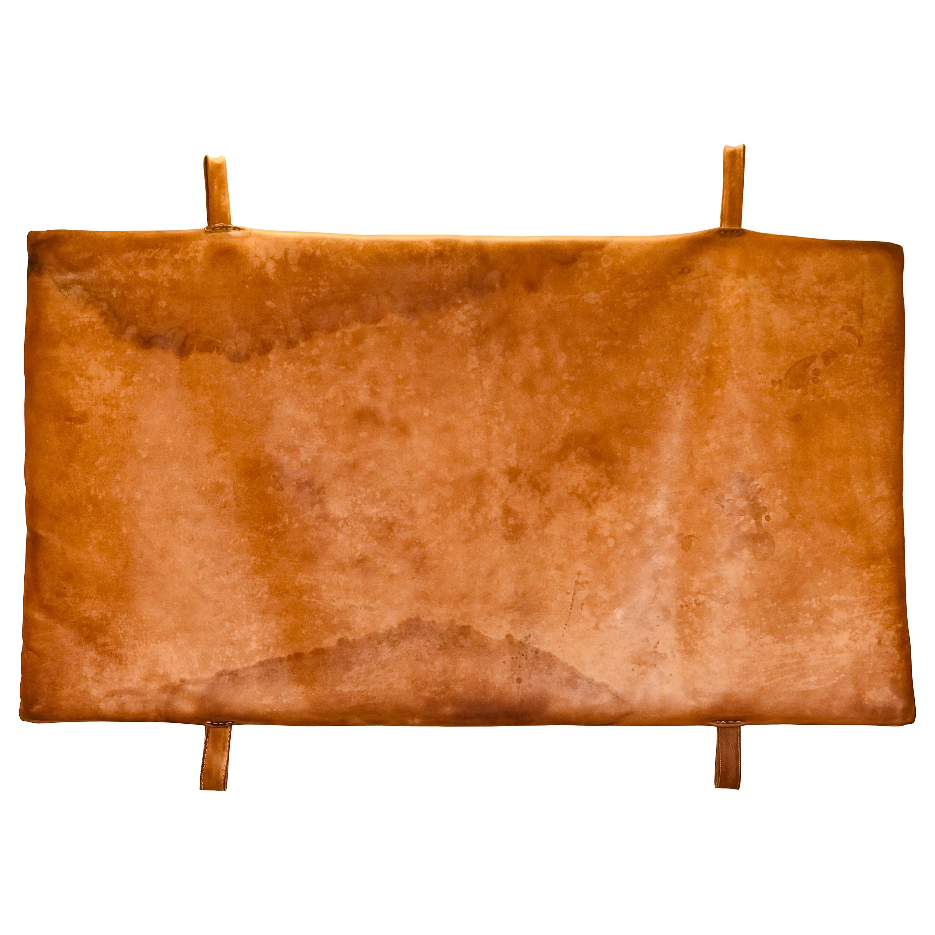 Leather Gym Mattress Czech, 1930 For Sale