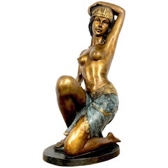 20th Century Cold Painted Bronze Sculpture