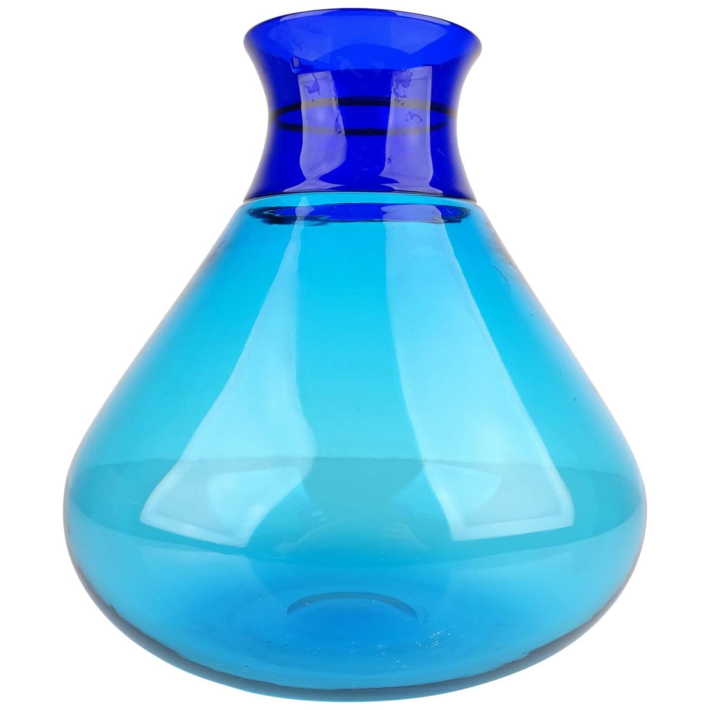  1991 Venini Murano Glass Vase,  Ludovico Santillana For Sale