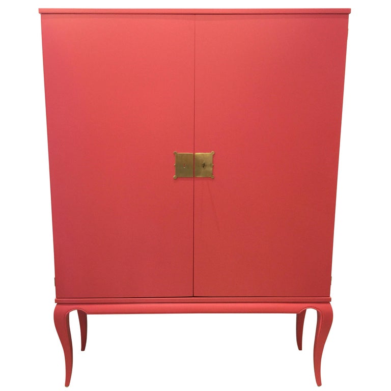 Stunning Maison Jansen style, Two-Door Cabinet For Sale