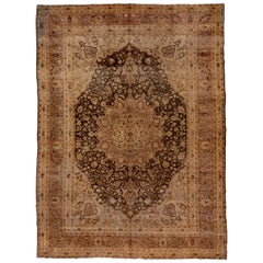 Antique Persian Meshed Carpet, circa 1910s