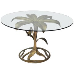 Arthur Court Dining or Center Lily Table