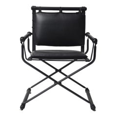 Wood and Metal Directors Chair