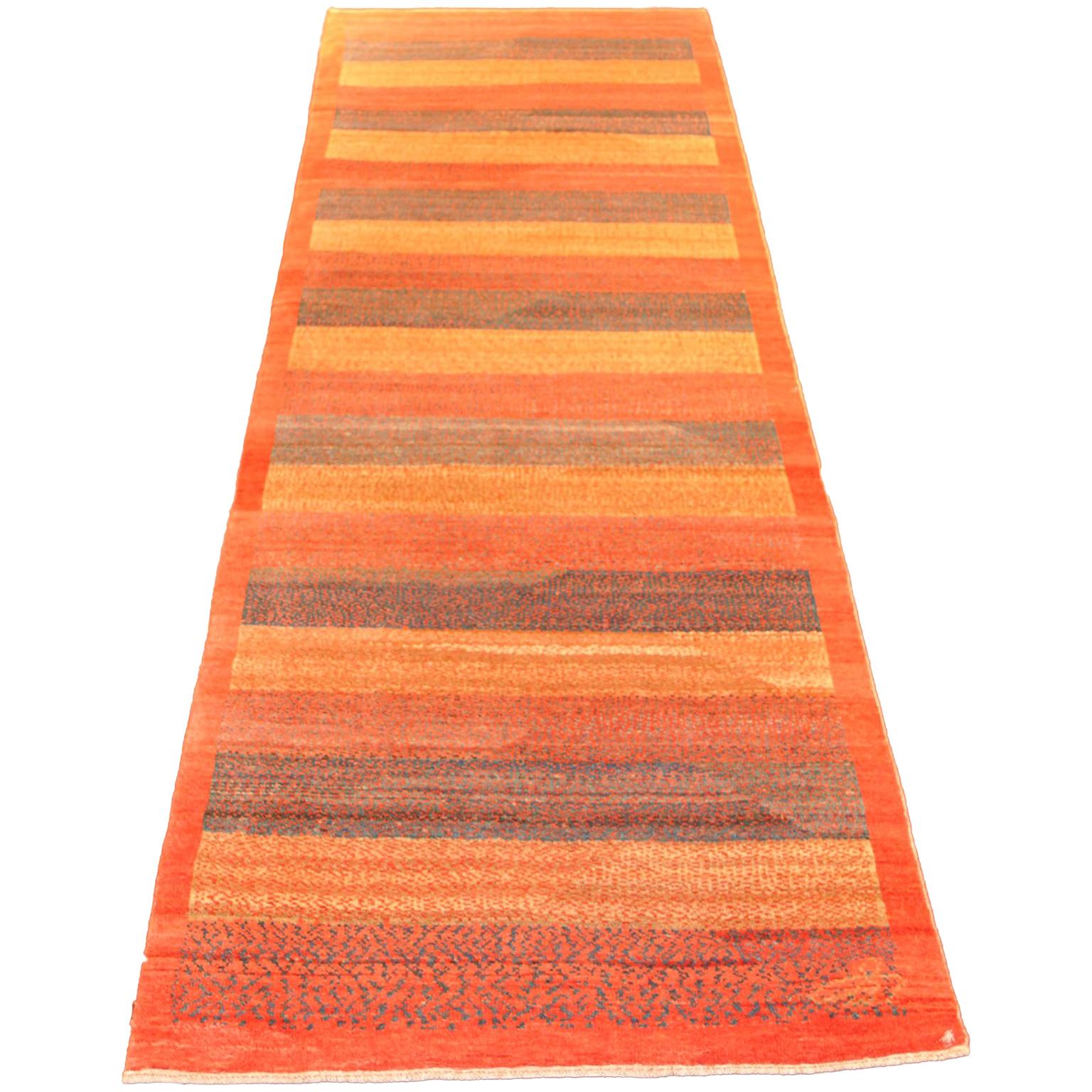 Orley Shabahang Signature “Color Bands” Carpet in Pure Wool and Organic Dyes