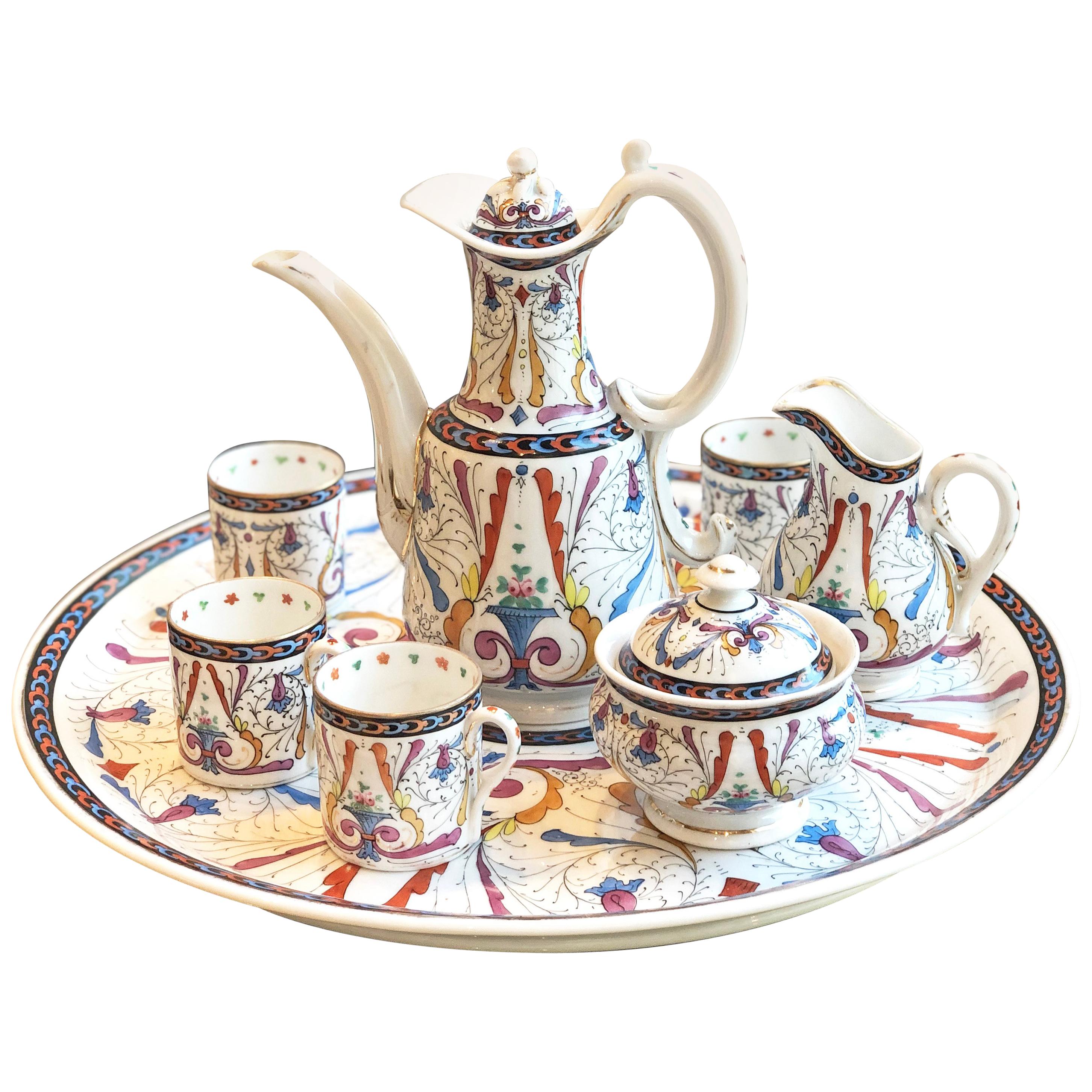 19th Century Arabian Style Tea Set For Sale