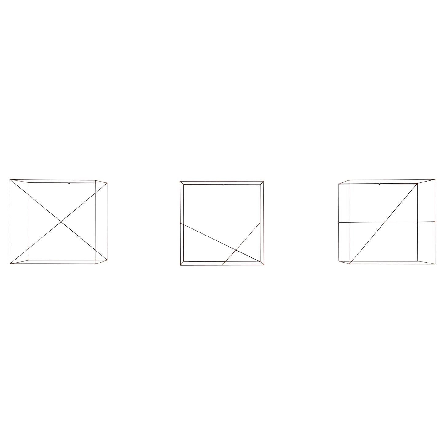 Anne Rose Regenboog Cubes Cross Set, Den Haag, 2015 For Sale