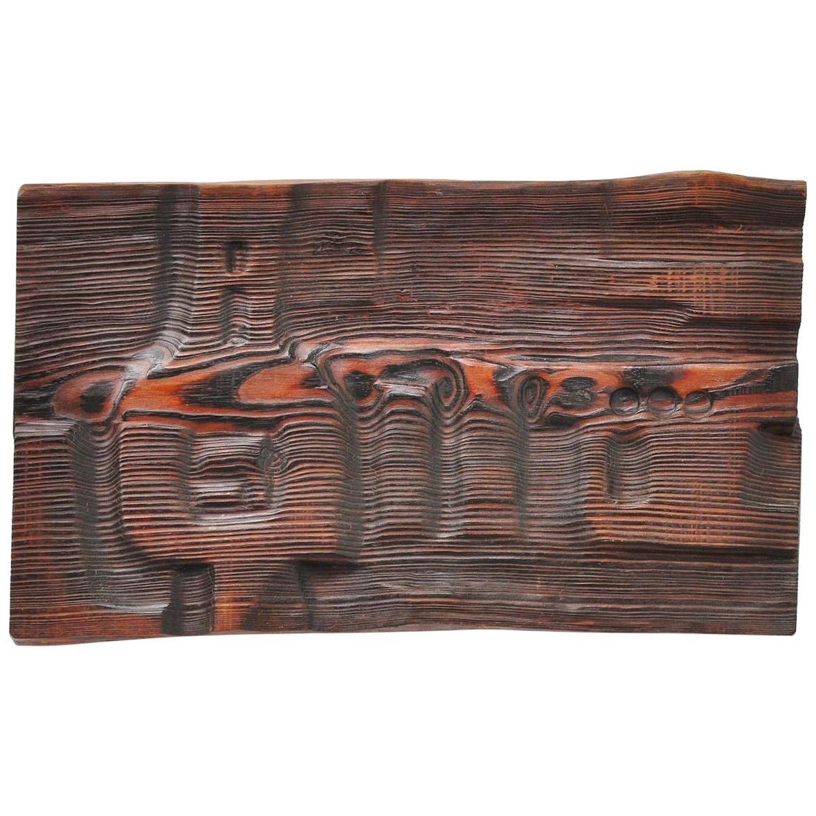 1960's Wood Collage at 1stdibs