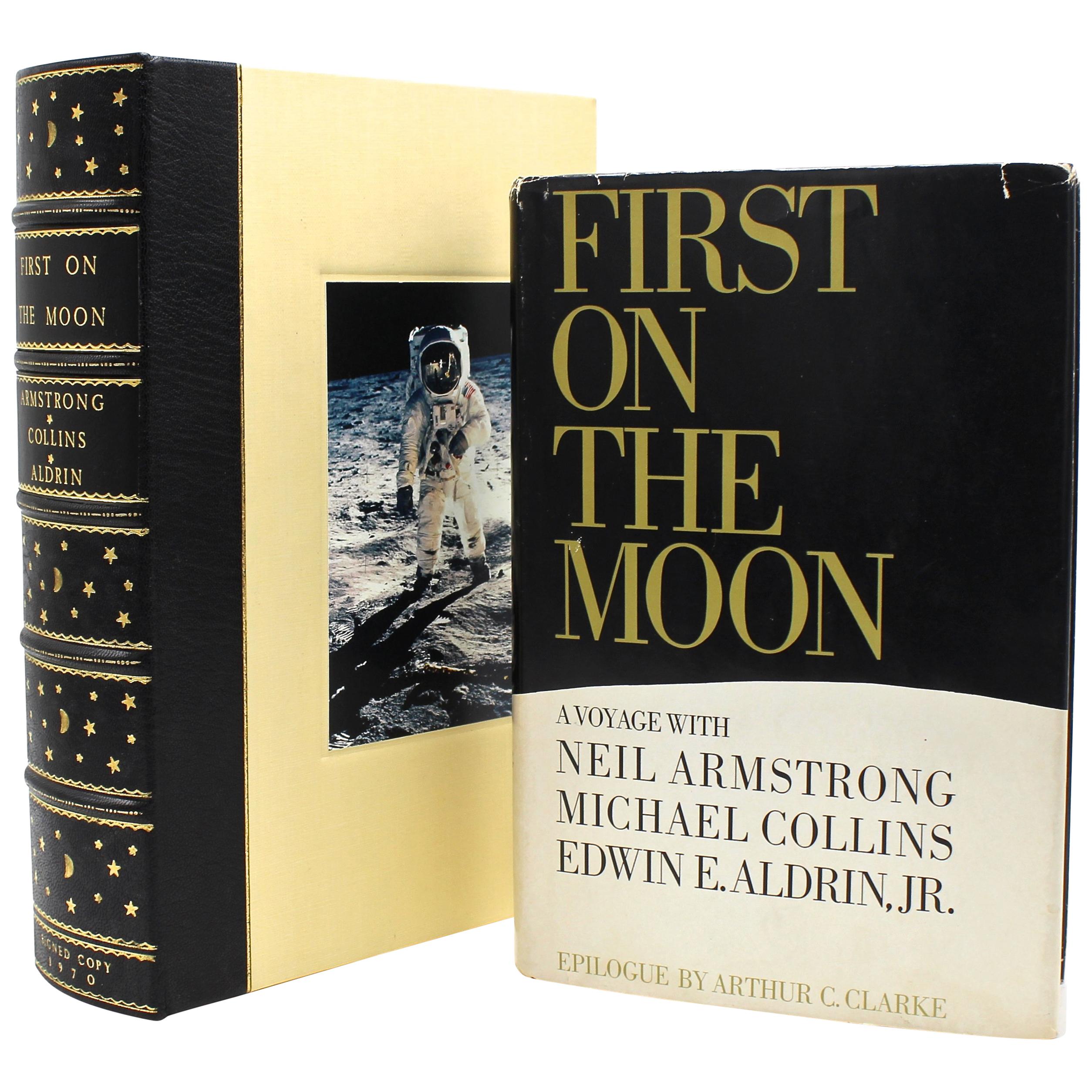 First on the Moon, Apollo 11, Signed by Armstrong, Aldrin & Collins, 1970