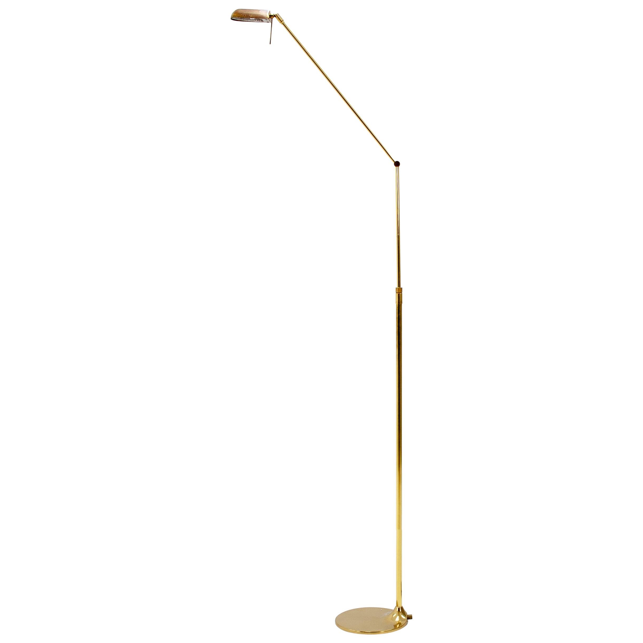 Relco Brass Floor Lamp