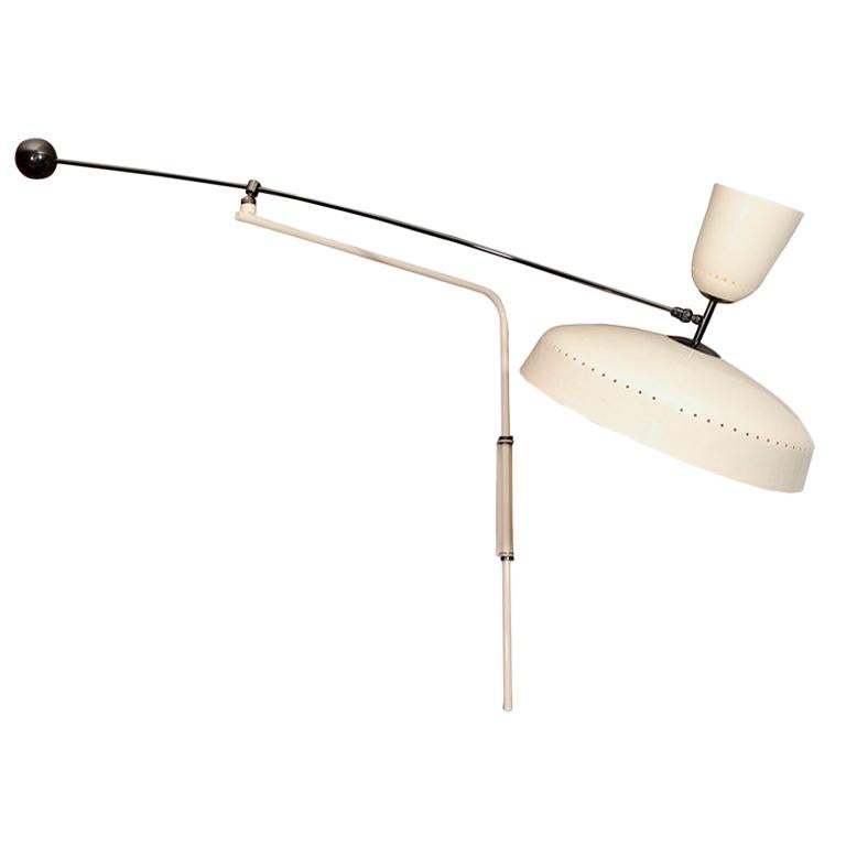 Pierre Guariche Swing Arm Sconce For Sale