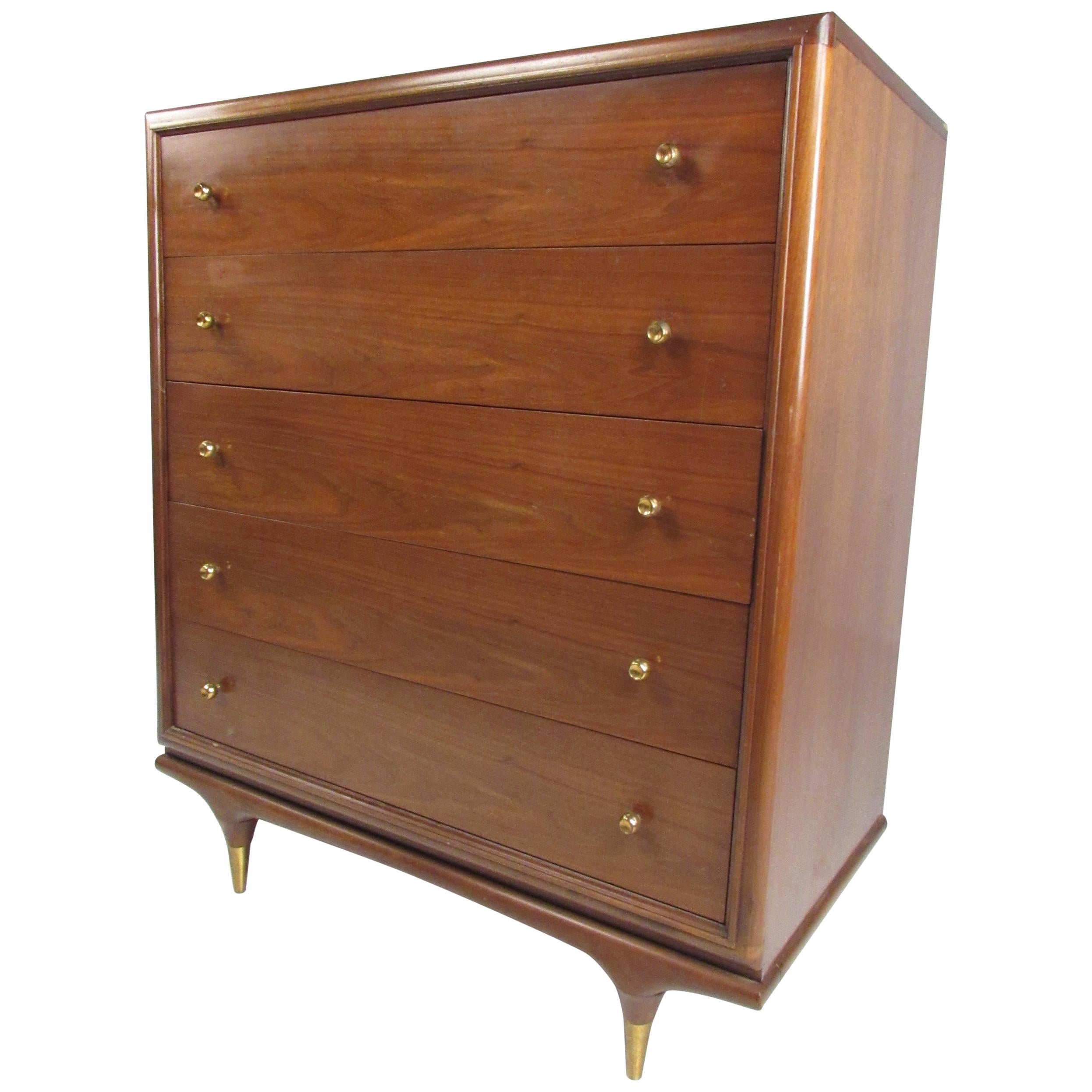 Kent Coffey "the Continental" Highboy Dresser