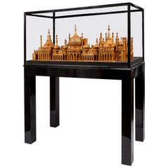 Royal Brighton Pavilion Matchstick Architectural Model by Bernard Martell