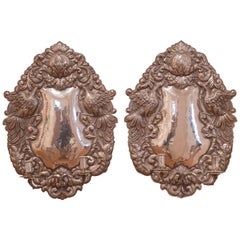 Republican-Era Medallion Wall Sconces