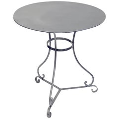 French Round Café or Bistro Pub Table