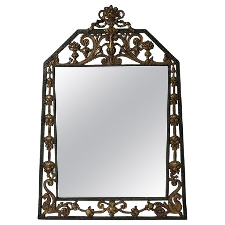 1920s Arts and Crafts Parlour Mirror by Oscar Bach at 1stDibs