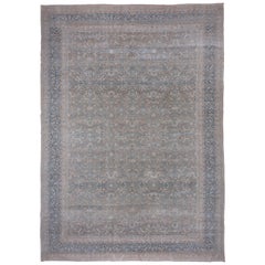Oversized Persian Kerman Carpet, circa 1920s