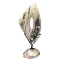 Modern Style Rock Crystal Table Ornament