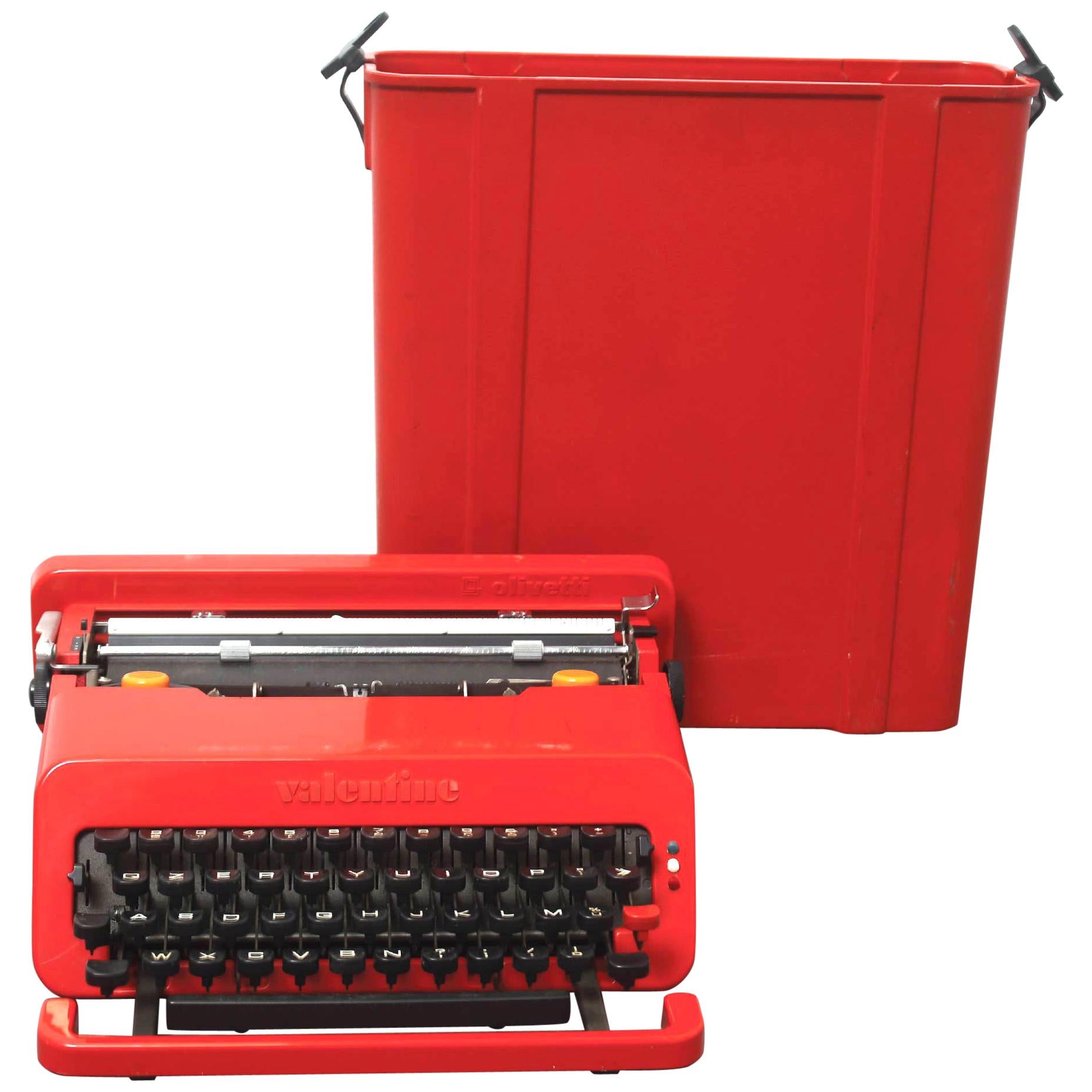 Olivetti "Valentine" Typewriter by Ettore Sottsass