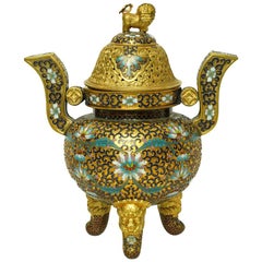 Chinese Cloisonné Censer