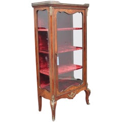 19th Century Kingwood Display Cabinet