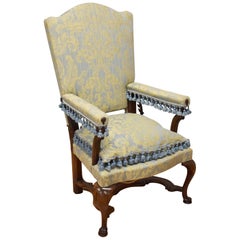 18th Century French Walnut Reclining Chair