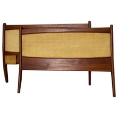 Midcentury Swedish Teak Bed Borders