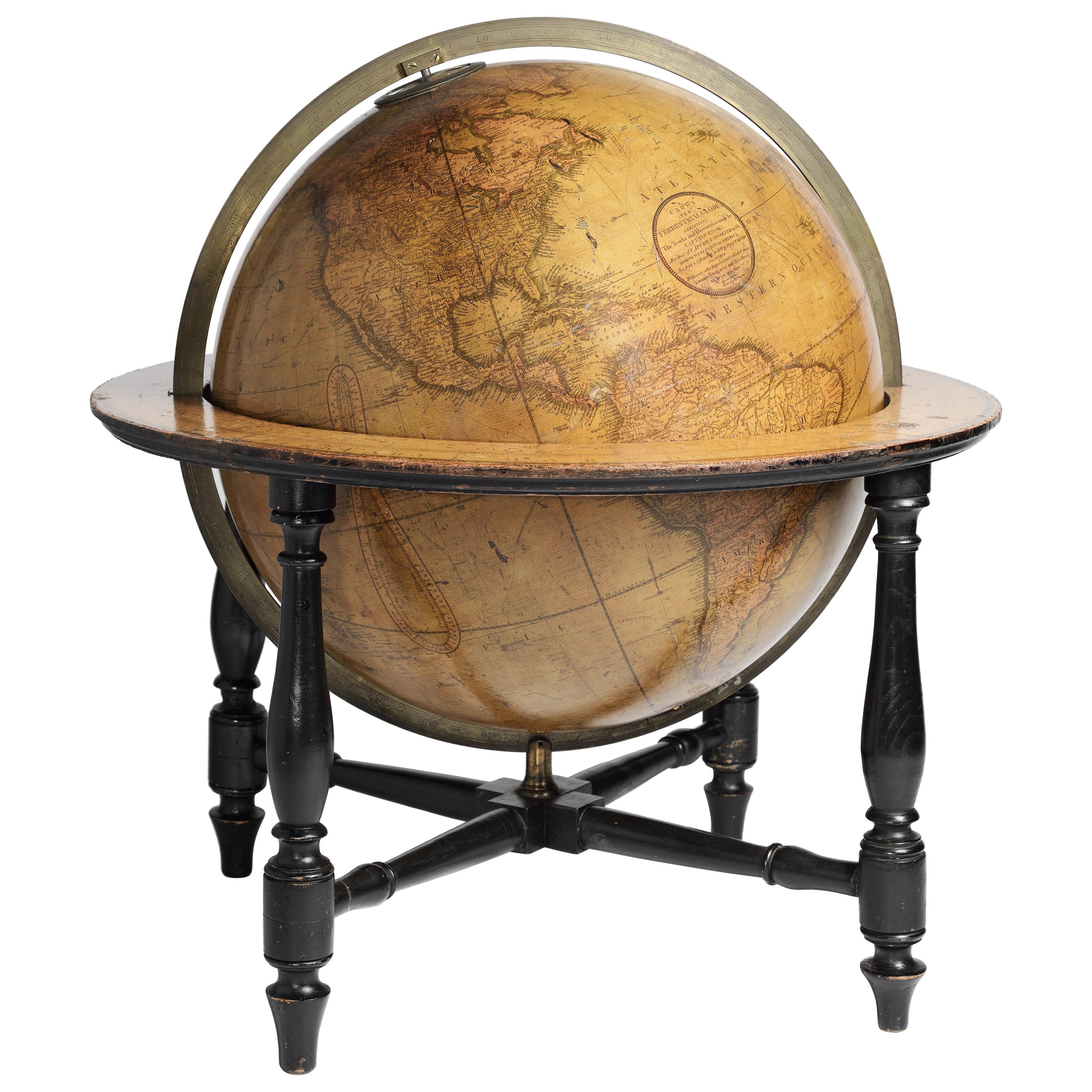 18-inch Globe, Cary's, London, 1840