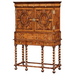 William and Mary Secrétaire Cabinet