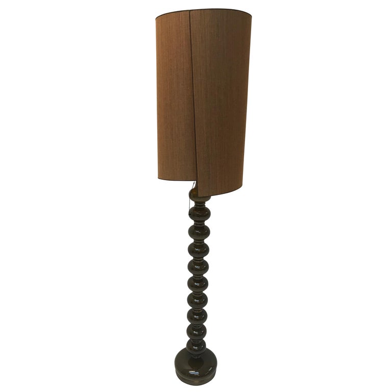 Ceramic Floor Lamp By Kaiser Germany 1960