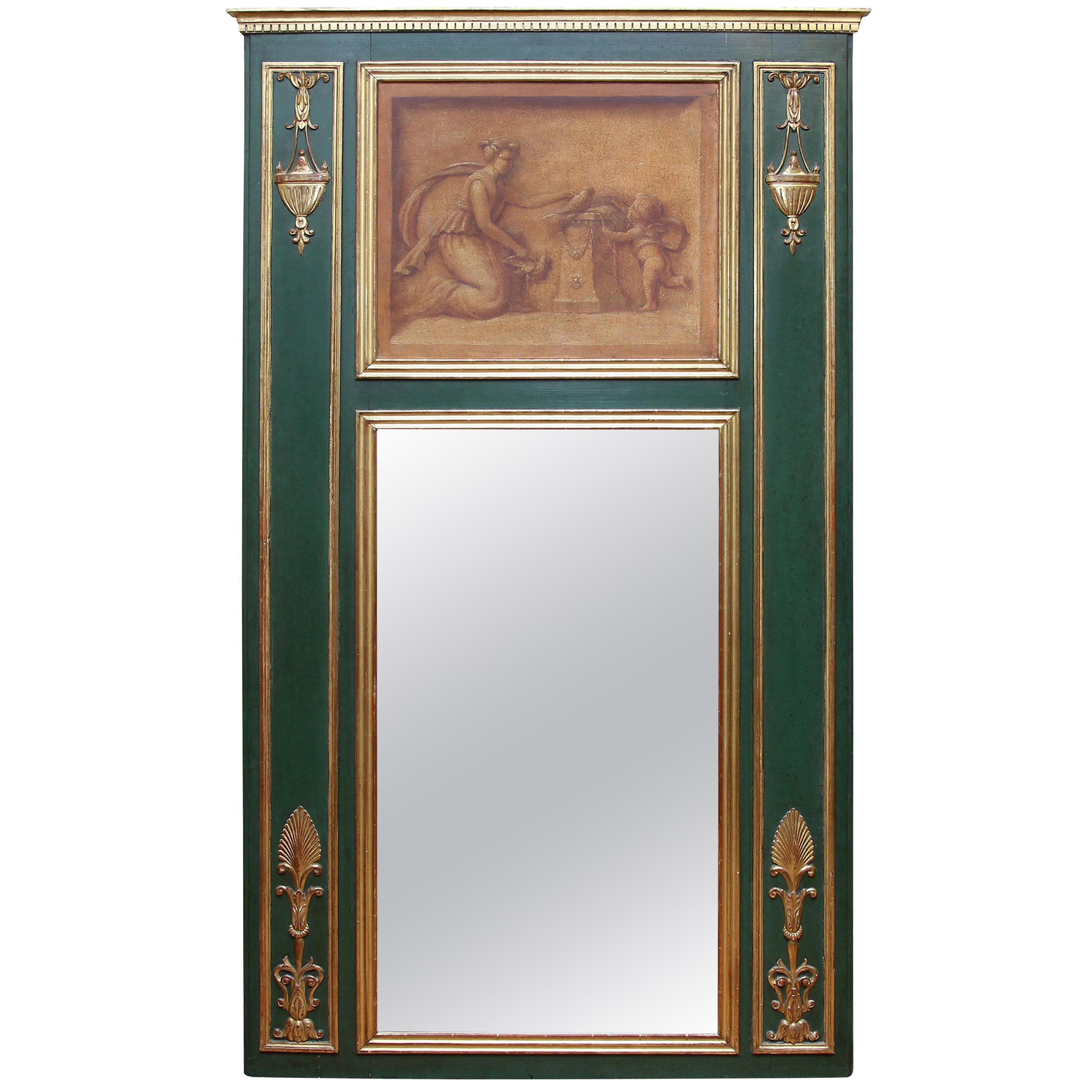 Neoclassical Trumeau Mirror
