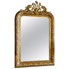 French 19th Century Napoleon III Hand Carved Frame and Crown