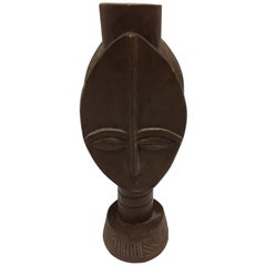 Decorative African Folk Art Mid-Century Modern Tribal Sculpture Art