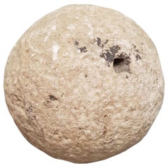 16th-17th Century Medieval Stone Cannonball