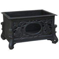 Antique Chest in Black, Germany