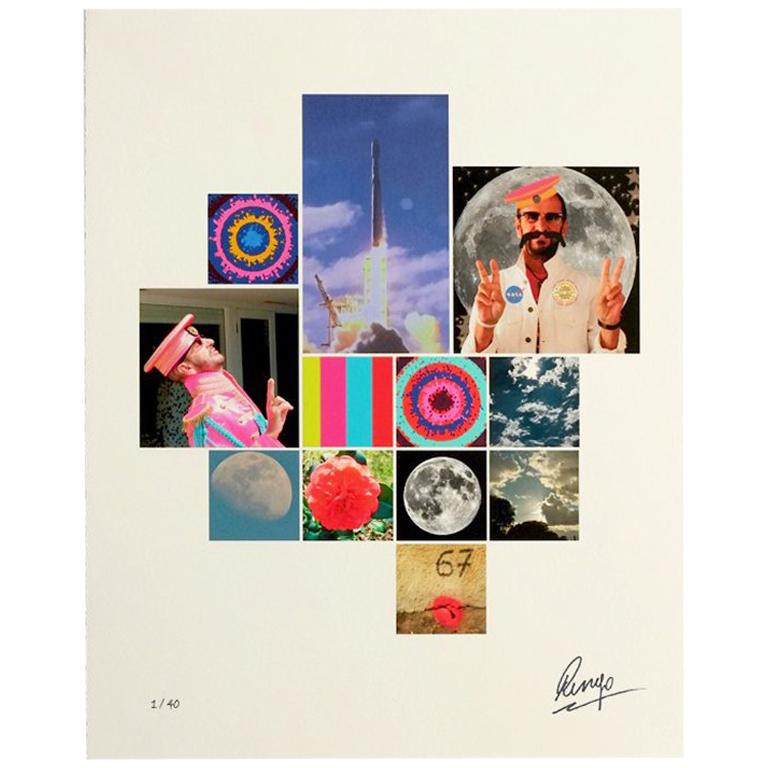 "Deluxe Portfolio" Signed Limited Edition Unframed Prints by Ringo Starr