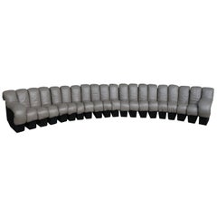 DS 600 De Sede ''Non stop'' or ''Snake sofa'', famous Cult design all original