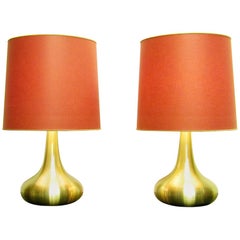 Pair of Large Danish "Orient" Table Lamps by Jo Hammerborg for Fog & Morup